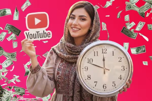 خرید واچ تایم یوتیوب واقعی - کسب درآمد از کانال و بهبود سئو یوتیوب